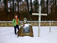 Cmentarz Wojenny nr 2- kol. Anna Hendler prowadziła wycieczkę