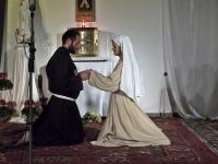 Św. Franciszek i św. Klara ślubują wierność i miłość PANU BOGU