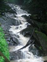 Wodospad na potoku Hytlaty