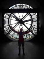 Musée d'Orsay - udaję zegar:)