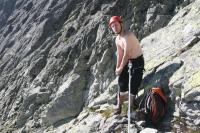 28-07-2012 Wypad kilku klubowiczów z KG na Gierlach, najwyższy szczyt Tatr. 