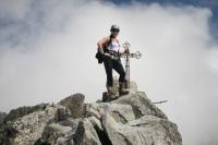 28-07-2012 Wypad kilku klubowiczów z KG na Gierlach, najwyższy szczyt Tatr. 