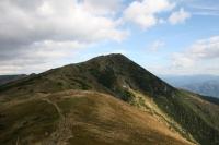 Wielki Krywań (Vel’ký Kriváň – 1708 m n.p.m.) najwyższy szczyt Małej Fatry. 